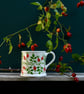 Rose Hip Country Mug - Hand Painted - Image 2