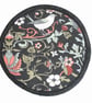 Trivet William Morris Strawberry Thief Mat 8" Pad Dining Pot Stand Surface Saver