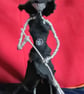 Witch and broom 