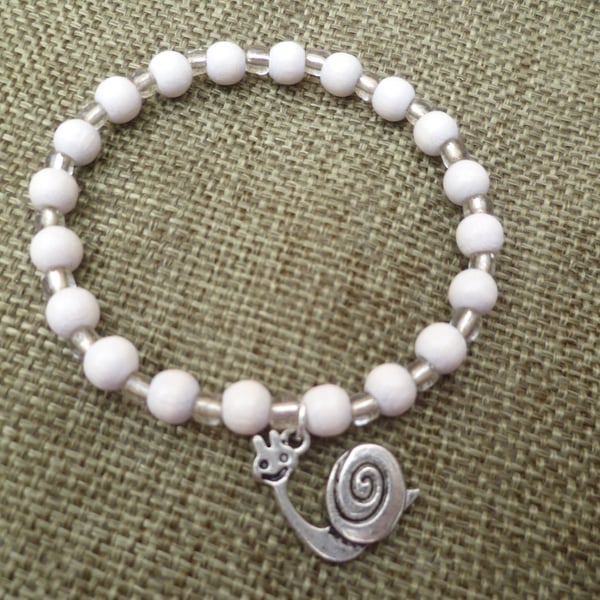 Kid's Snail Stretch Bracelet