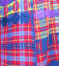 Red tartan scarf - Image 9