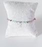 Bracelet beautiful Swarovski and sterling silver butterfly charm handmade - Image 7