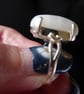 Opal & Sterling Silver Ring Size M-N - Image 6