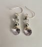 Sparkle earrings, cubic zirconia and quartz - Image 7