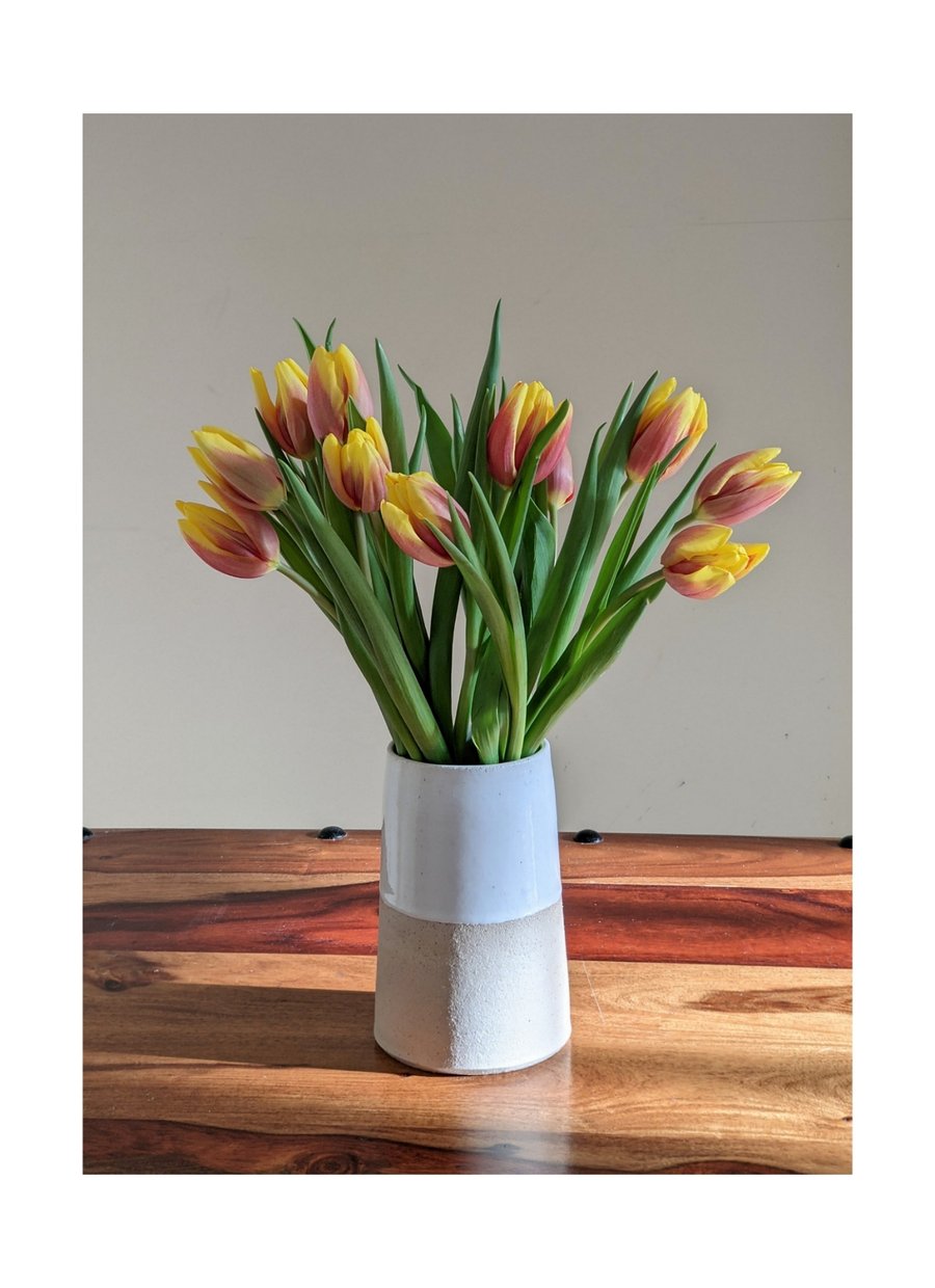 Half-Glaze Ceramic Vase