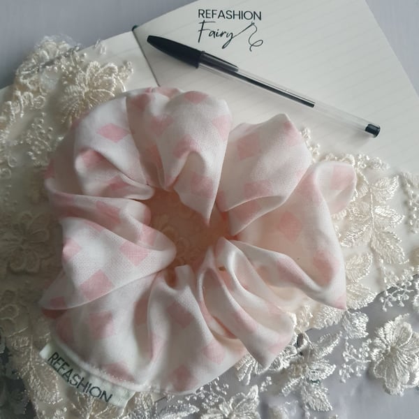 Giant Upcycled Scrunchie
