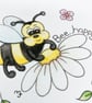 Bee..happy Bee Card - Birthday Card - Blank Bee Card - Image 4