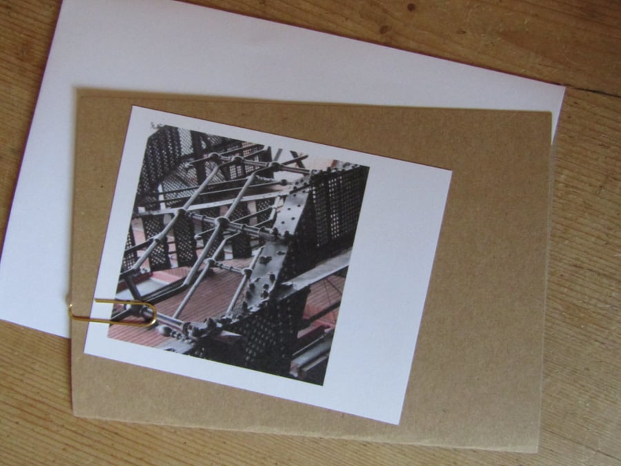 “Polaroid” style photo card: Manchester