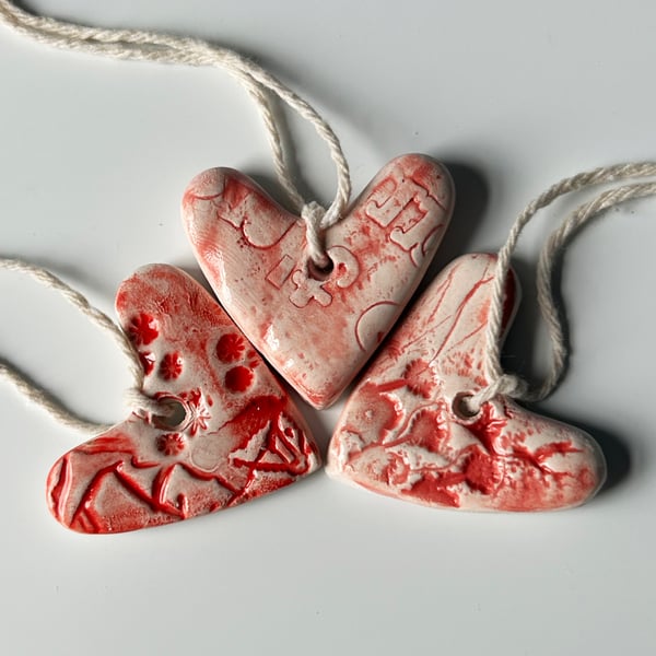 Set of Ceramic Gift Tag: Little Keepsakes, Love Tokens