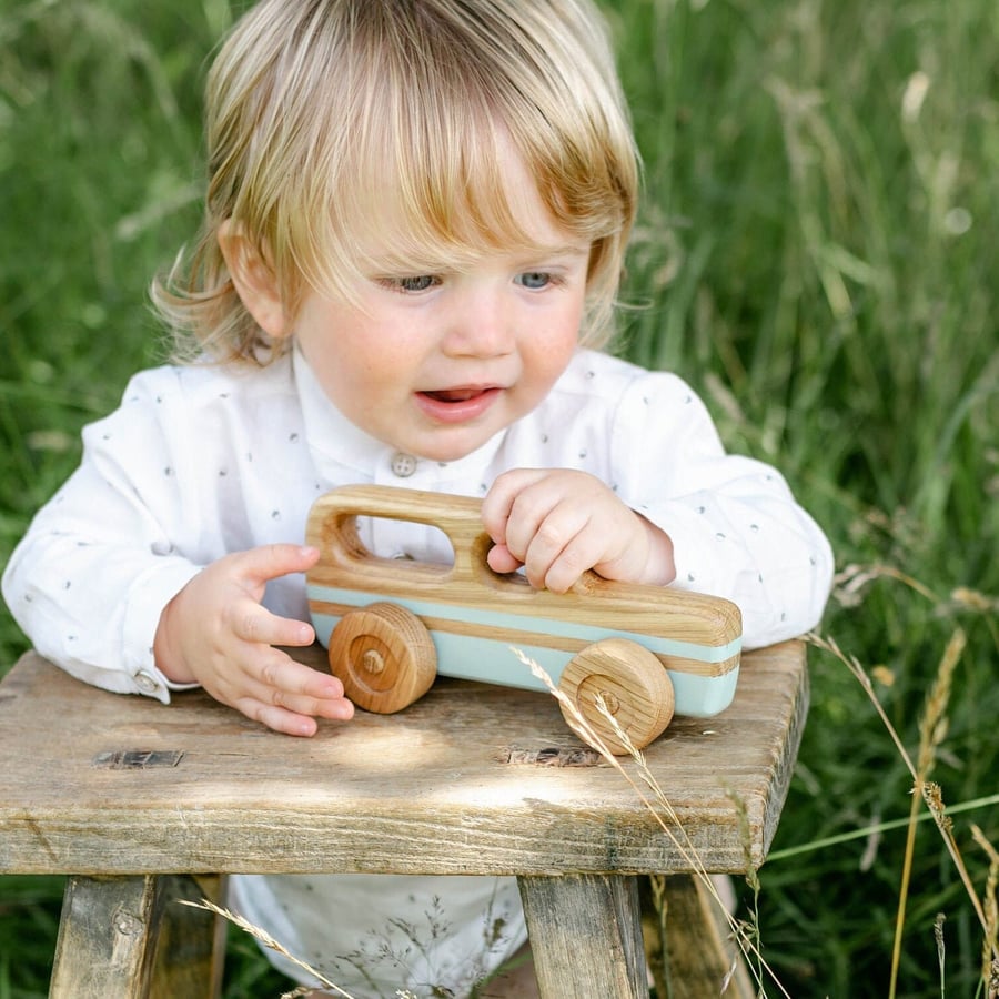 Wooden Toy Car - Station Wagon - auto toys - car toy - traditional wooden toys -