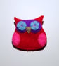 Cute Felt Owl Brooch - UK Free Post - Image 2