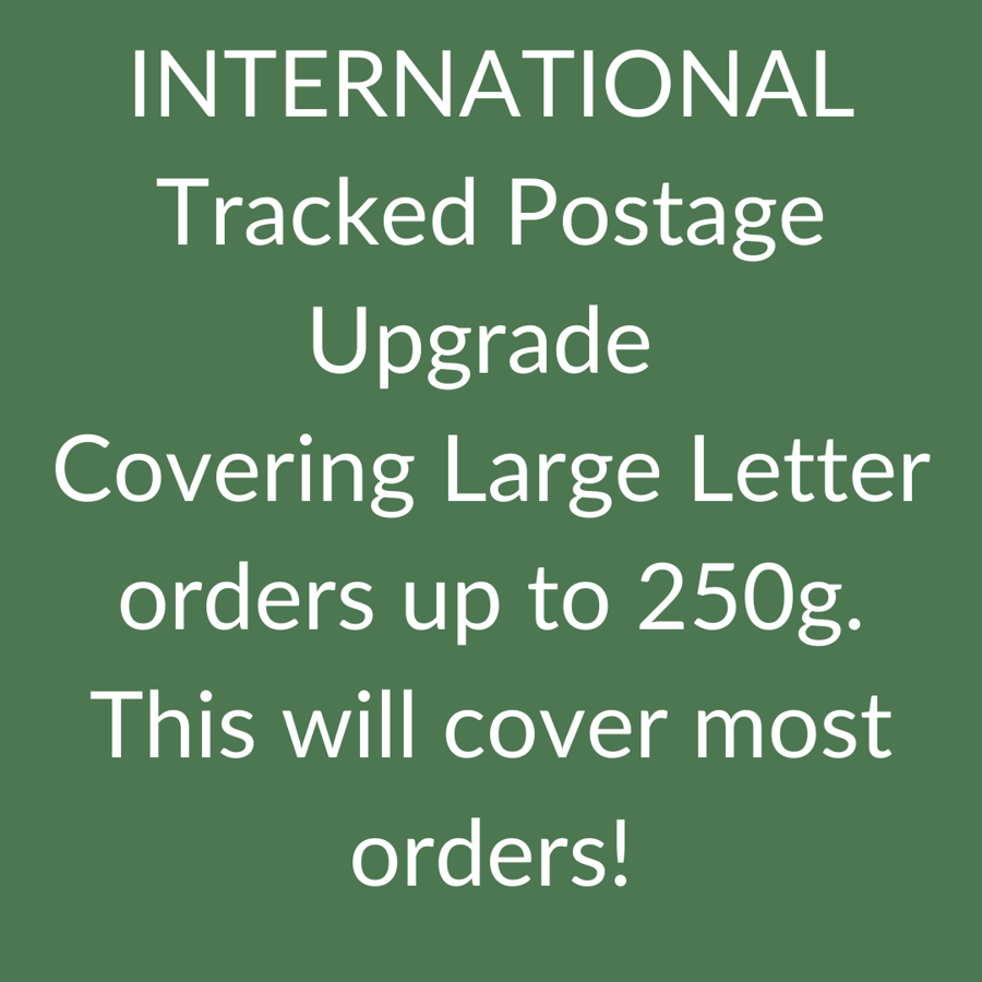 International Tracked & Signed Postage Upgrade for Large Letter up to 250g