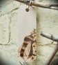 Busy Bee Personalised Pyrography Keyring - Image 3