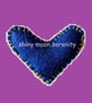 Pocket Hug Small, Felt Dark Blue with Yellow stitching - Image 2