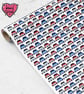 Classic mini Gift wrap, car wrapping paper, vehicle gift wrap, novelty print gif - Image 3