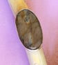 Statement Gemstone Ring - Labradorite and Sterling Silver - Artisan - Size N - Image 4