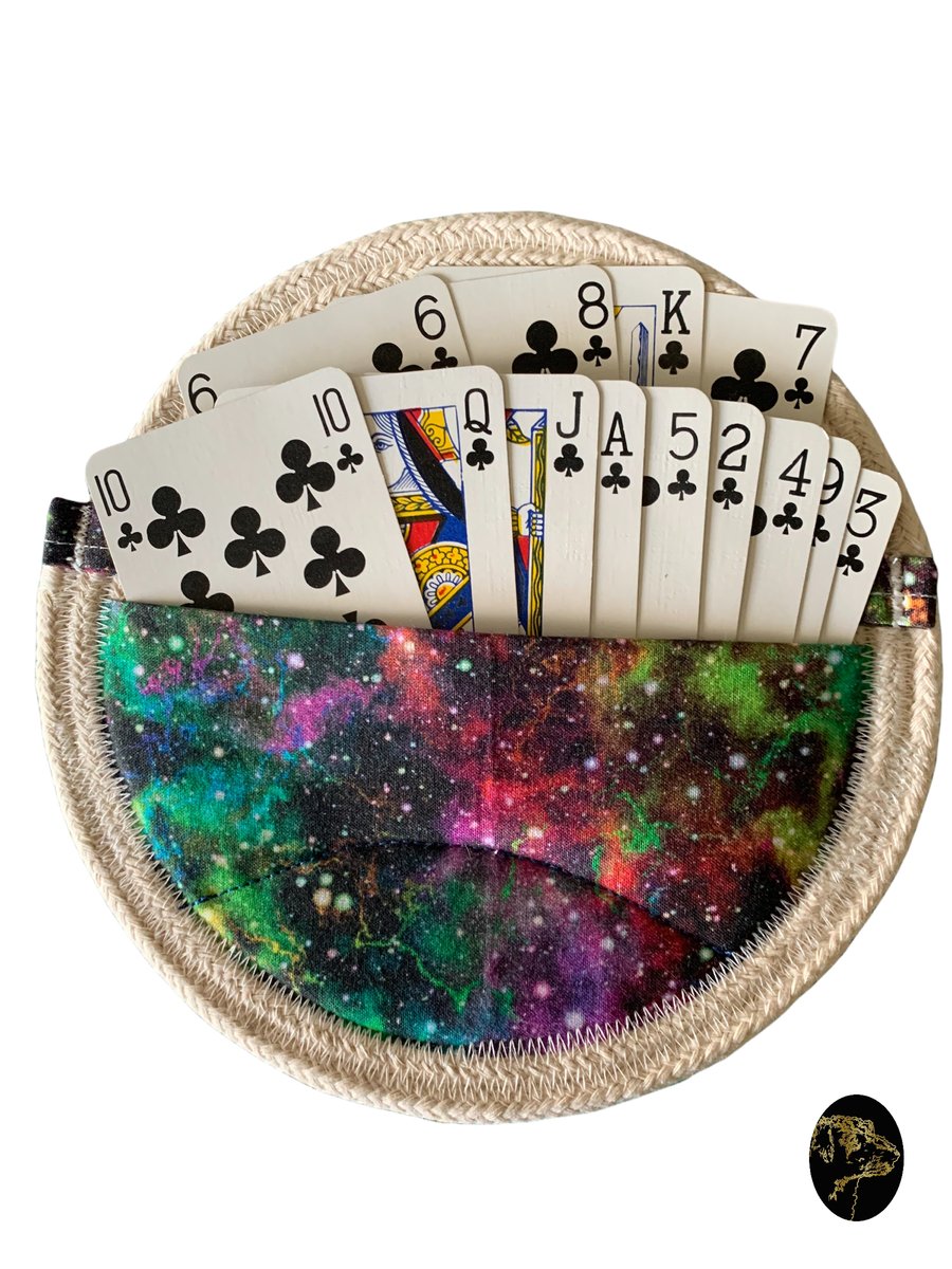 Playing Card Holder - 13 Cards- Space 