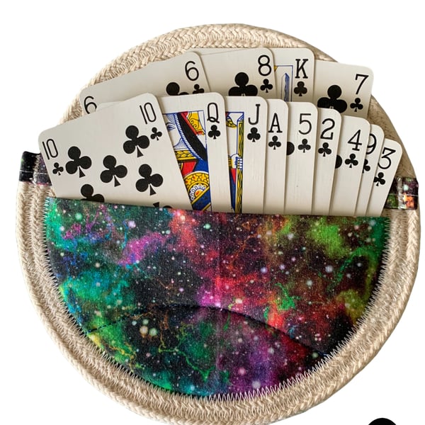 Playing Card Holder - 13 Cards- Space 