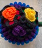 Rainbow (reverse colour order) tea pot cosy - Image 2