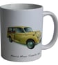 Morris Traveller 1971 (Yellow) - 11oz Ceramic Mug for Classic British Car fan