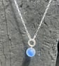 spinning sea marble silver pendant - Image 9