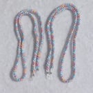 Crochet light multicoloured glasses chain, sunglasses cord