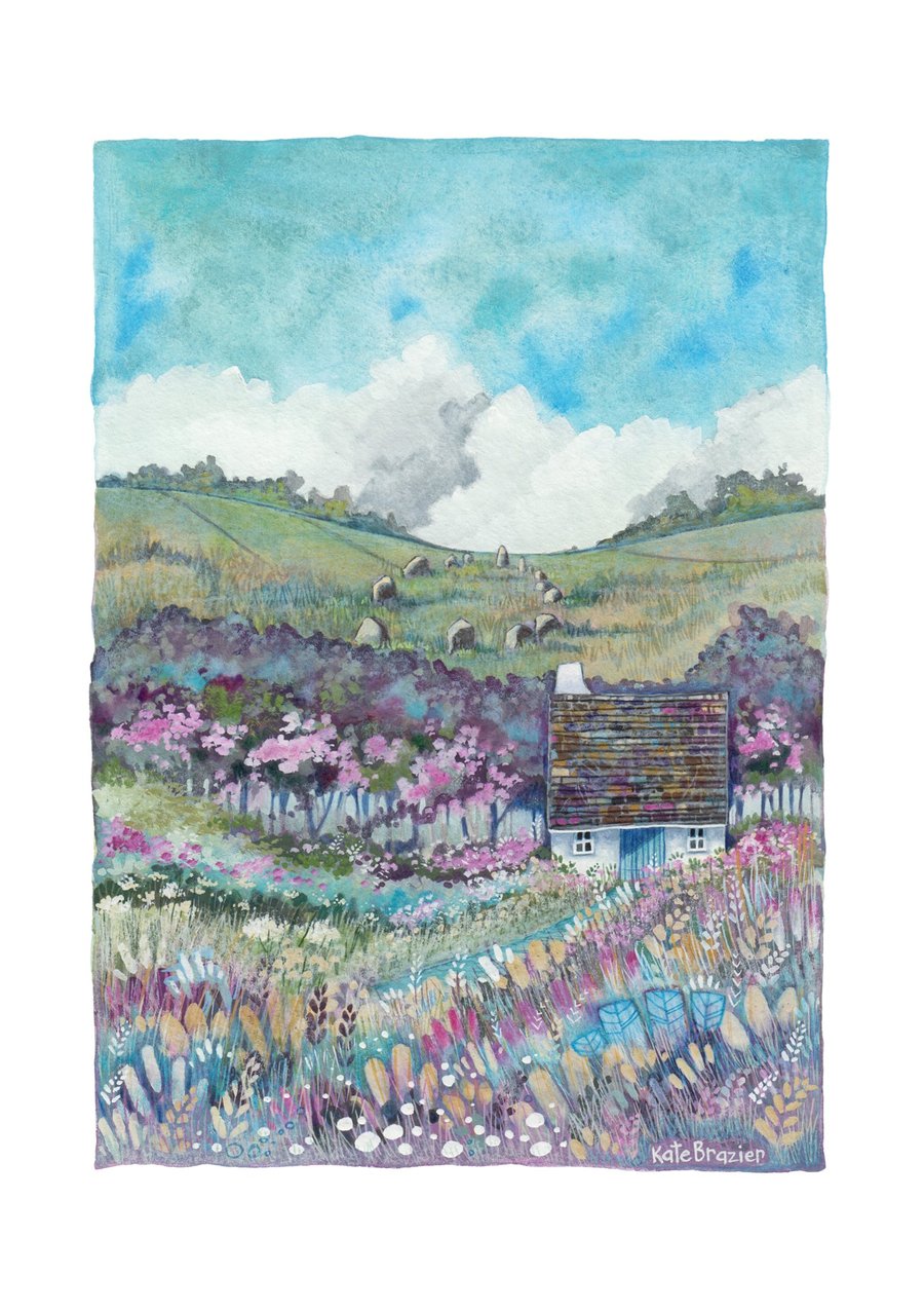 Folklore Cottage - Signed Limited Edition Giclee Print