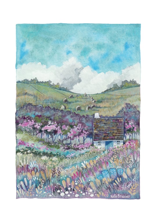 Folklore Cottage - Signed Limited Edition Giclee Print