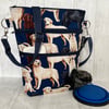 Dog walking bags,Blue Labradors