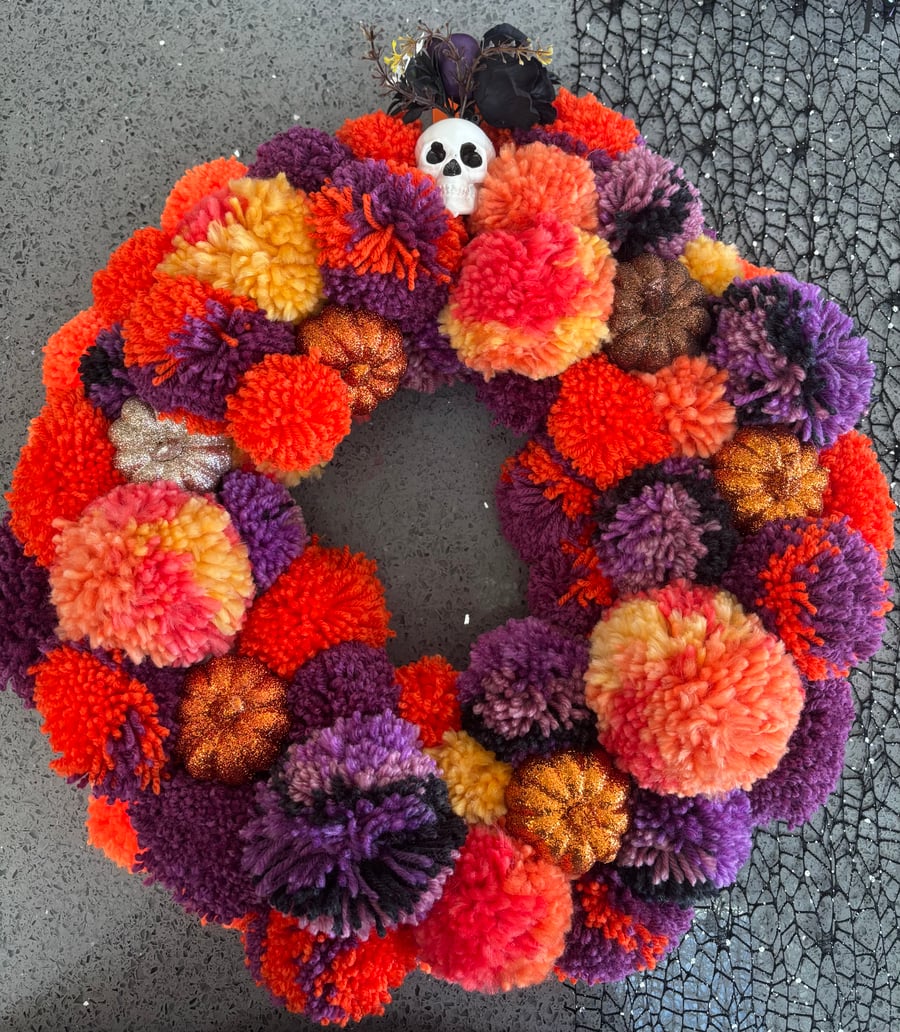 Halloween wreath 
