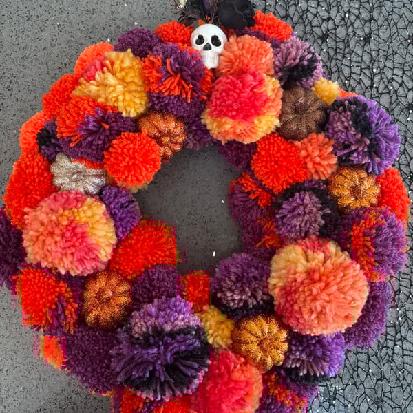 Halloween wreath 