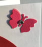 Valentine day card. Card for Valentine. Love heart. Ref 332. SALE - Image 3