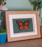 Monarch Butterfly - 3D wooden layered artwork