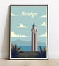 Antalya retro travel poster, Turkey travel poster - Image 2