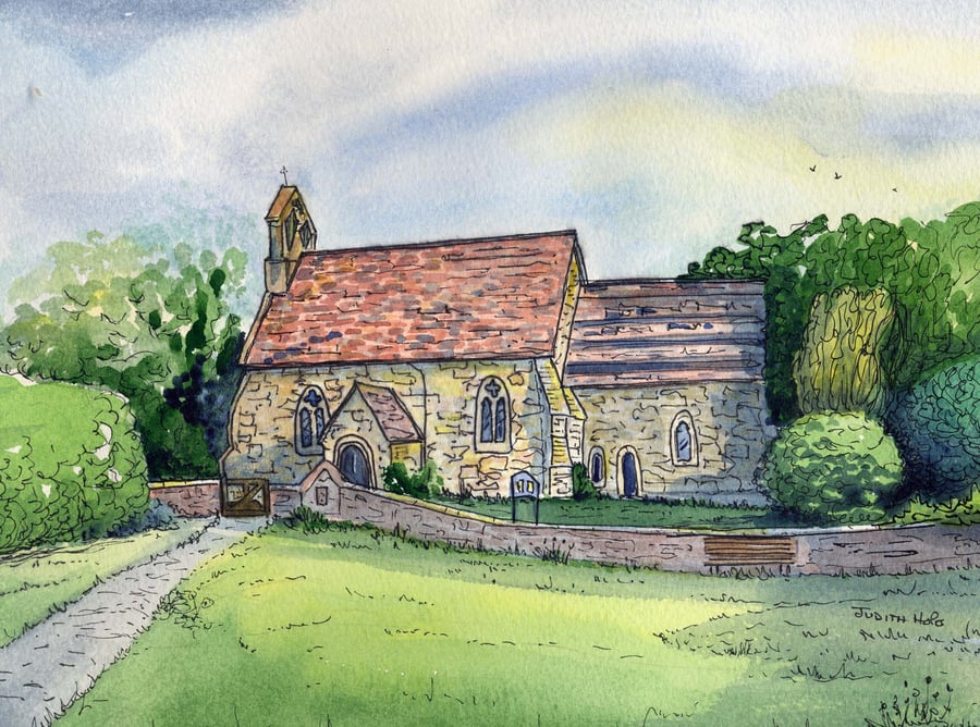 The Church of St James, Dengie Cards and Prints