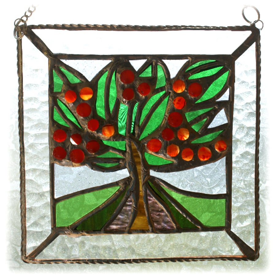 RESERVED for Fran Rowan Tree of Life Stained Folksy