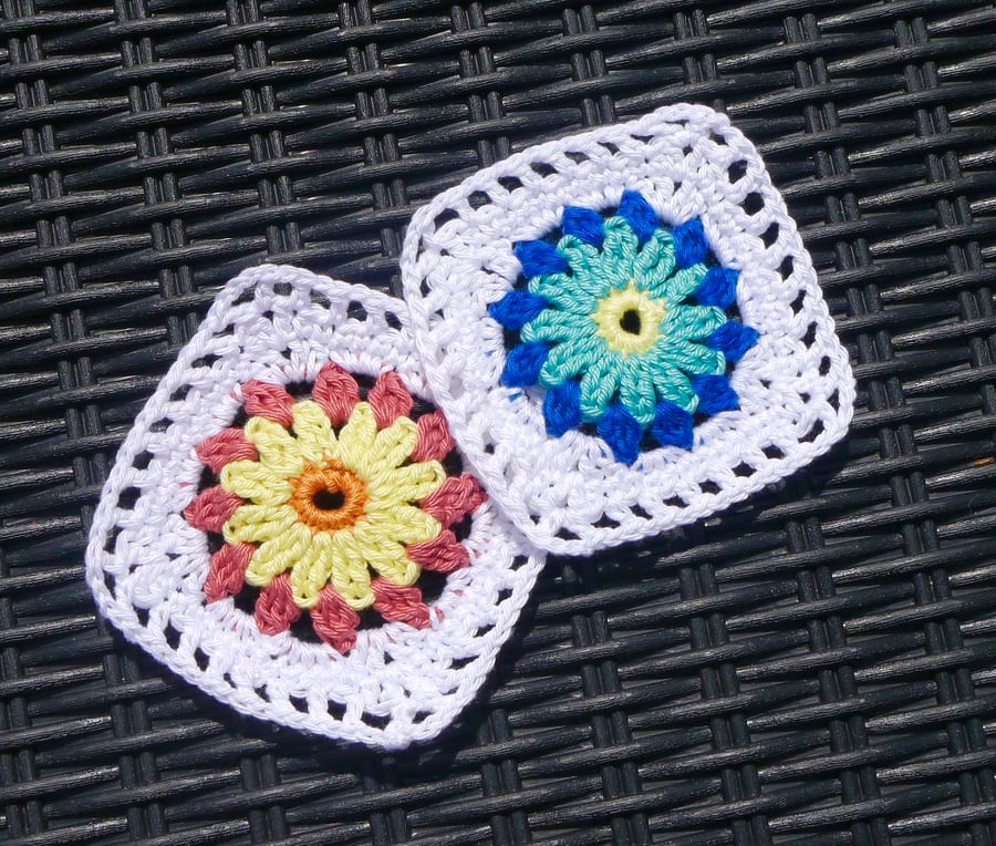 Crochet Coasters Set of Two