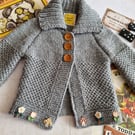 "Foragers First cardigan"
