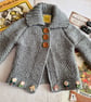"Foragers First cardigan"