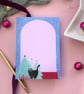 Snowglobe Black Cat A6 Notepad - Image 2