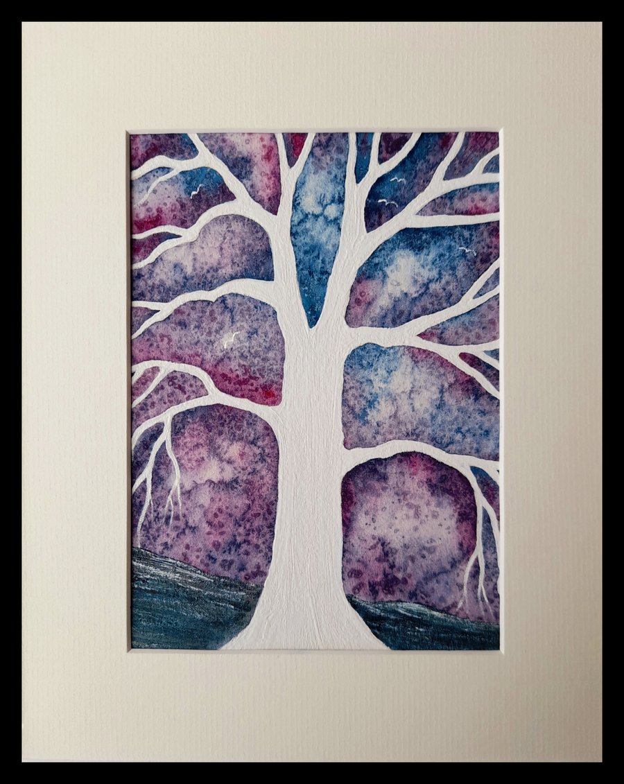 Quiet Calmness, an original painting, perfectly imperfect