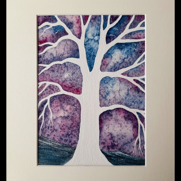 Quiet Calmness, an original painting, perfectly imperfect