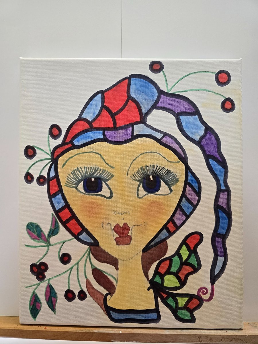 Fairy Witch Painting 