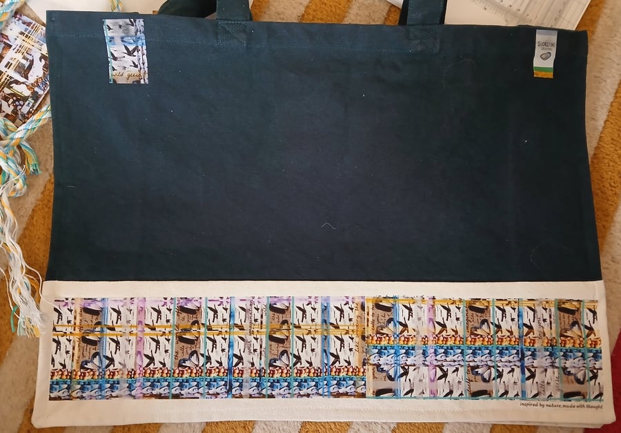 Colour block big shopper