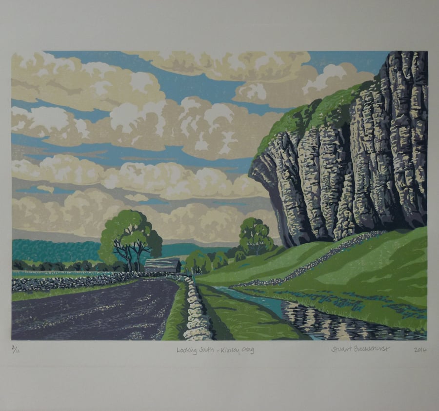 Looking South - Kilnsey Crag