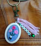 Roses Keyring or Bag Charm - Image 3