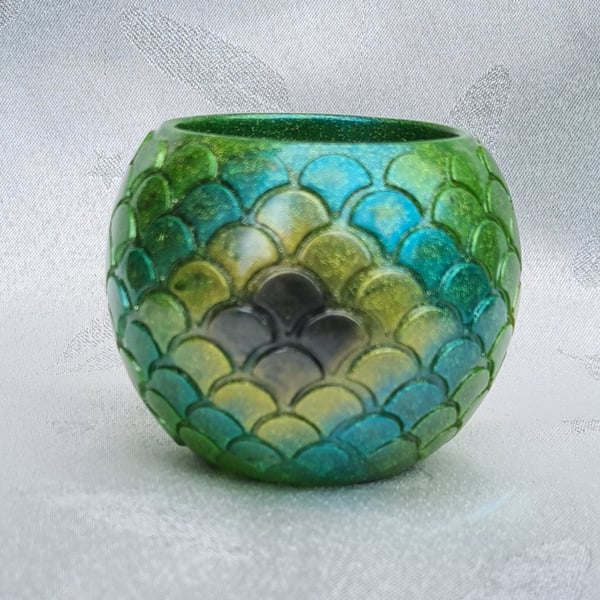 Small Snake Scale Pot - Planter - Jewellery 