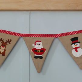 Small Christmas Bunting