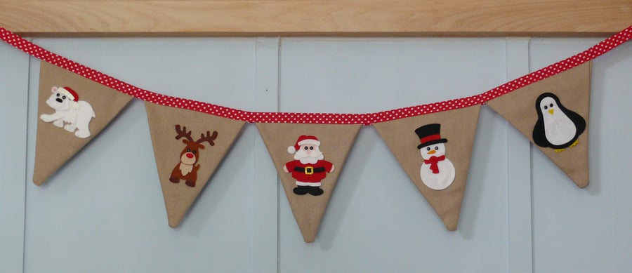Small Christmas Bunting