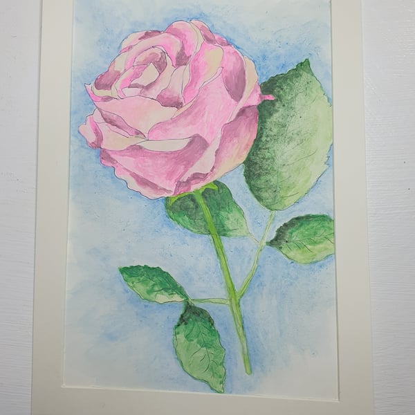Original flower painting. 